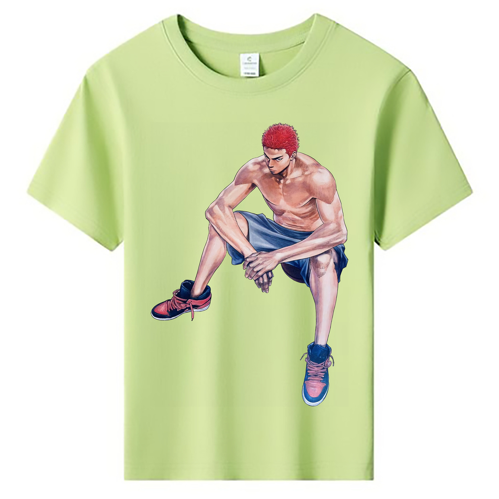 （画像用） SLAM DUNK／スラムダンク 綿100％キッズTシャツ（フロントプリント）